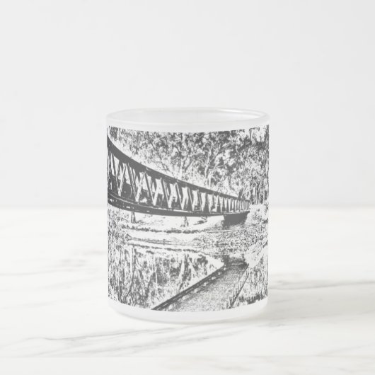 Frosted beer mok 296ml (Center)