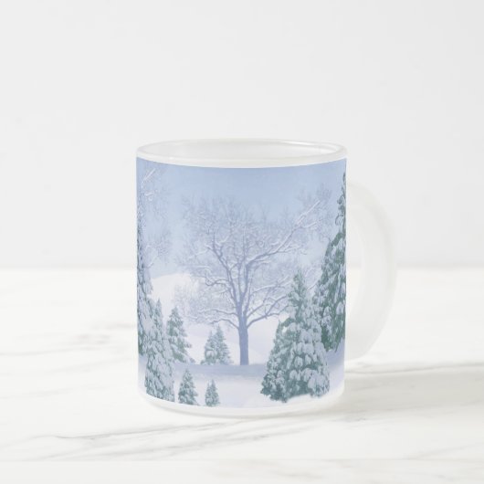 Frosted Beer Mok Channel Een koude op een warme da (Voorkant rechts)