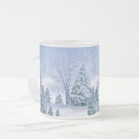 Frosted Beer Mok Channel Een koude op een warme da (Voorkant links)