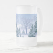 Frosted Beer Mok Channel Een koude op een warme da (Voorkant rechts)