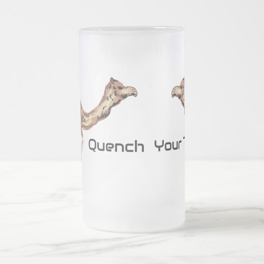 Frosted Beer Mok: Drijf je dorst Matglas Bierpul (Center)