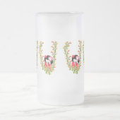 Frosted Beer Mok: Kijk naar binnen Matglas Bierpul (Center)