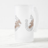 Frosted Beer Mok : Lucky (Voorkant rechts)