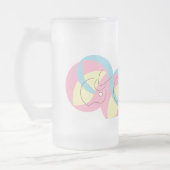 Frosted Beer Mug  : Football In Motion . Matglas Bierpul (Links)