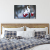 Frosted Berries Canvas Afdruk (Insitu (Slaapkamer))
