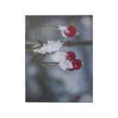 Frosted Berries Notitieblok (Linkerzijde)