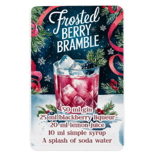 Frosted Berry Bramble Magneet