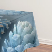 Frosted Blue Pinecones Tafelkleed (Voorbeeld)