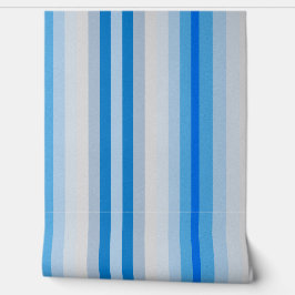 Frosted Blue Stripe Behang