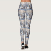 Frosted Bonds: de poolvos en haar welp Leggings (Achterkant)