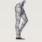 Frosted Bonds: de poolvos en haar welp Leggings (Rechts)