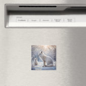 Frosted Bonds: de poolvos en haar welp Magneet (Insitu (Vaatwasser))
