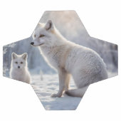 Frosted Bonds: de poolvos en haar welp Voetbal (Enkel)