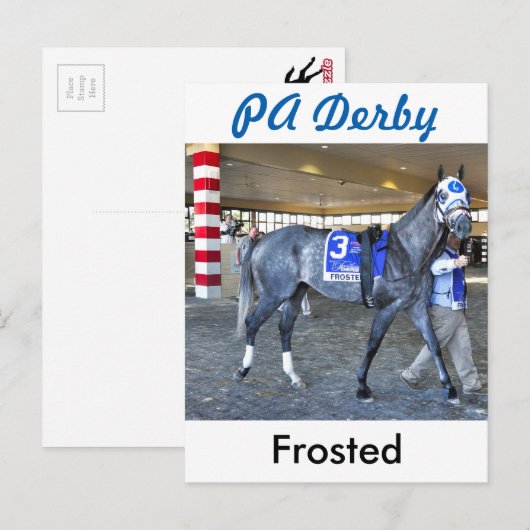 Frosted Briefkaart (Voorkant / Achterkant)