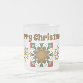 Frosted Christmas Mok ❄️Vakantie Cheer Mok 🎄