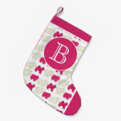 Frosted Circus Animal Cookies Crackers Sprinkles Kleine Kerstsok (Voorkant (Hangend))