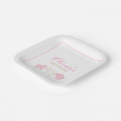 Frosted circus Animal Cookies verjaardagsfeestje d Papieren Bordje (Gebogen)