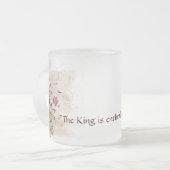 Frosted Coffee-Mok Matglas Koffiemok (Voorkant links)