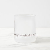 Frosted Coffee-Mok Matglas Koffiemok (Center)