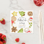 Frosted Cookies kerstkoekjeswisselaar Servet (Insitu)
