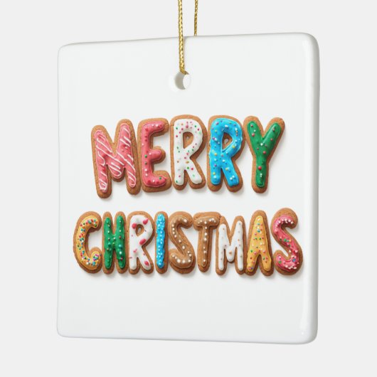 Frosted Cookies Merry Christmas Ornament (Links)