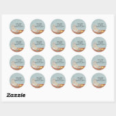 Frosted Cookies Round Product Sticker (Vel)