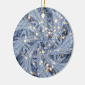 Frosted Crystal Kerstversiering Keramisch Ornament (Links)