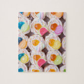Frosted Cupcakes met Sprinkles en Decoraties Legpuzzel (Verticaal)