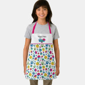 Frosted Cupcakes Sprinkle Pattern Whimsical Baking Schort (Insitu)