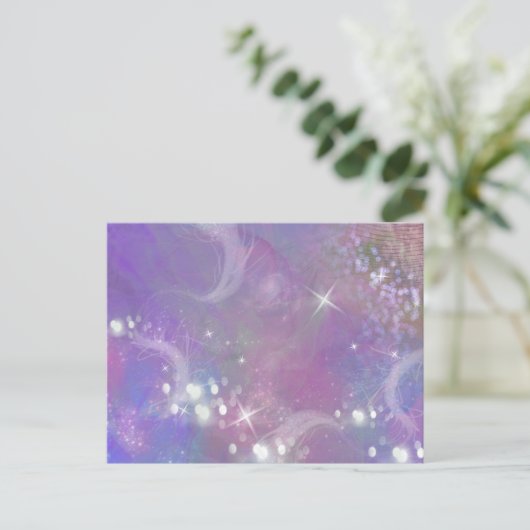 Frosted Dreaming Briefkaart (Staand voorkant)