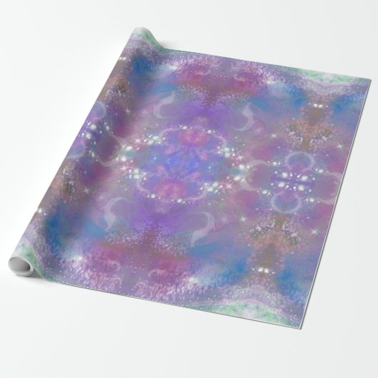 Frosted Dreaming Cadeaupapier (Uitgerold)