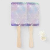 Frosted Dreaming Handwaaier (Voorkant en achterkant)