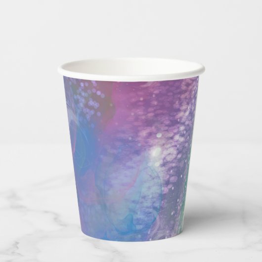 Frosted Dreaming Papieren Bekers (Achterkant)