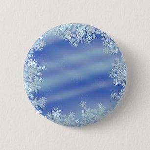 Frosted Edges Ronde Button 5,7 Cm