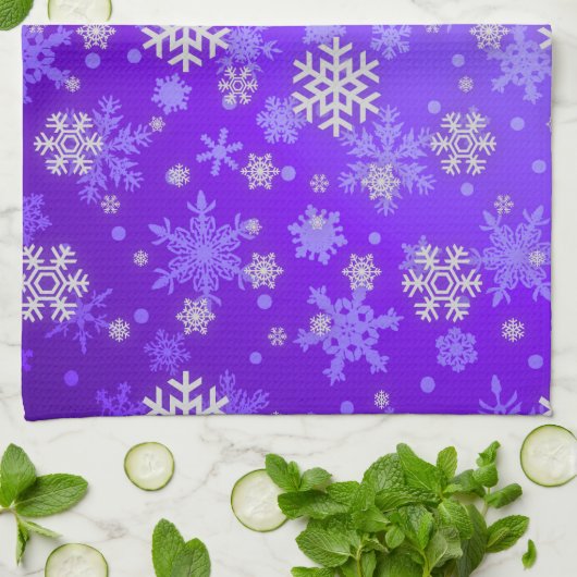 Frosted Elegance Theedoek (Gevouwen)