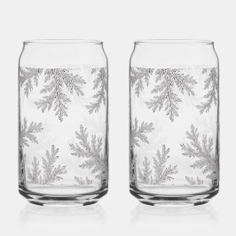 Frosted Fern Wrap Blikvorm Glas