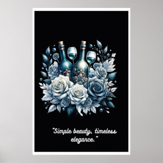 Frosted Garden: een winterwijn Romance Poster