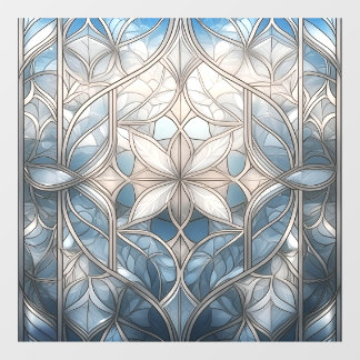 Frosted geometrische harmonie raamsticker