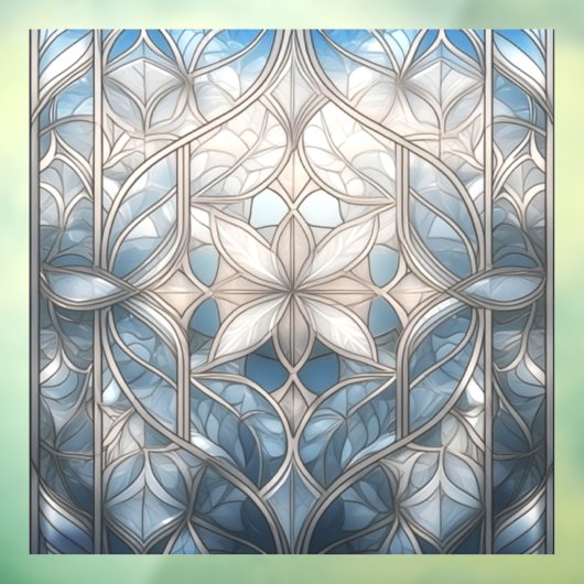 Frosted geometrische harmonie raamsticker (Vel 3)