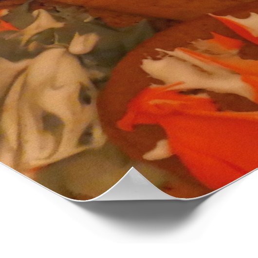 Frosted Gingerbread Cookies Poster (Hoek)