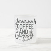 Frosted Glass Camp-Mok Matglas Koffiemok (Center)