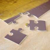Frosted Glass Gefeliciteerd Legpuzzel (Zijkant)