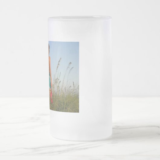 Frosted glass matglas bierpul (Center)