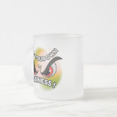 Frosted Glass Mok 10oz: Let op je eigen (Voorkant links)