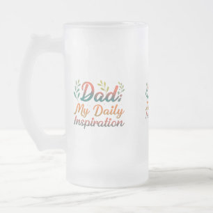 Frosted Glass Mok 16 oz Pa Mijn dagelijkse inspira