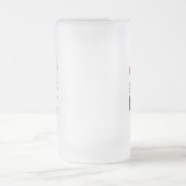 Frosted Glass Mok 16 oz voor koffieliefhebbers (Center)