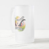Frosted Glass Mok 16oz: Let op je eigen (Voorkant links)