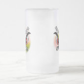 Frosted Glass Mok 16oz: Let op je eigen (Center)