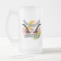 Frosted Glass Mok 16oz: Let op je eigen
