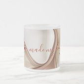 Frosted glass mok in stijlvolle graphics (Center)